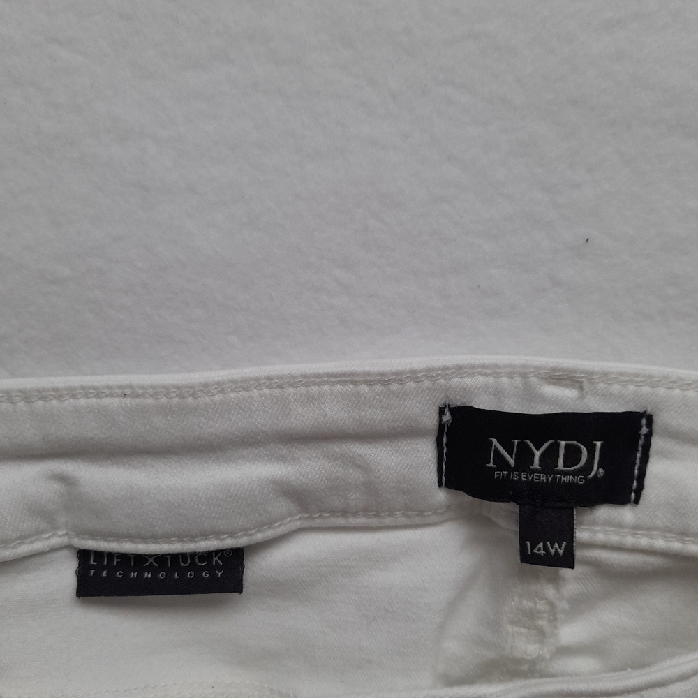 New NYDJ Lift X Tuck Technology High-Rise Wide Leg Jeans/pants - Picture 7 of 15
